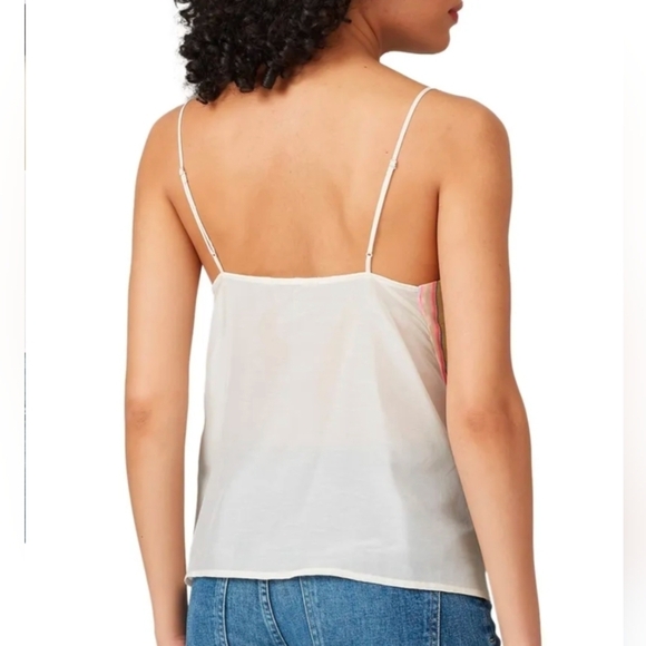 J Brand lightweight striped camisole / tank top size medium - Picture 3 of 14